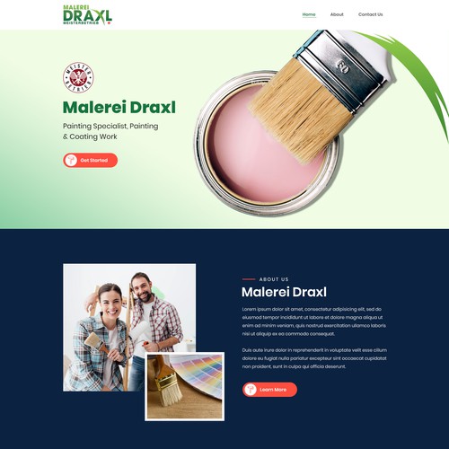 Web page design contest entry by Smashing Boys