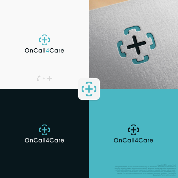 Design by Amit Yogi titled "OnCall4Care"