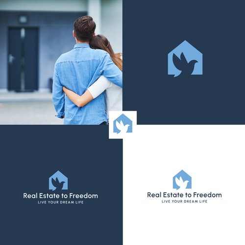 Real Estate to Freedom Design by TheOneDesignStudio™