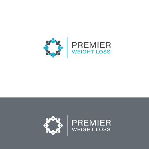 Relatively Simple Logo for a Weight Loss Management Clinic Design by Alveeza Malik