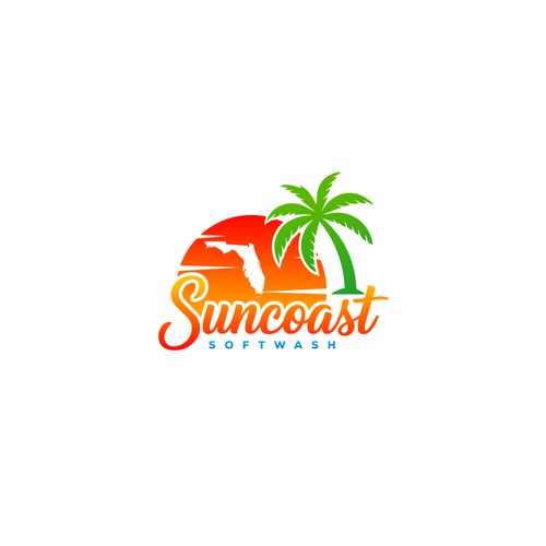 A logo for a softwash company that is appealing and inviting Design by CreCreature