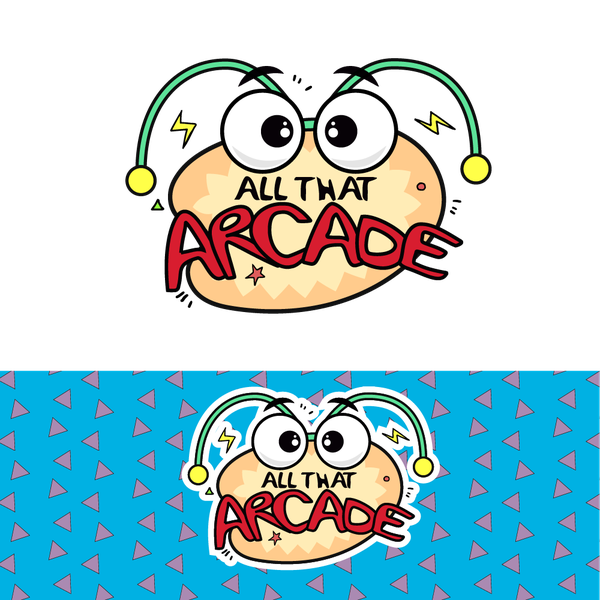 Design by LuisV titled "All that ARCADE logo proposal"