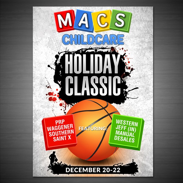 Design by VGaneshayan1 titled "High School Basketball Flyer!!"