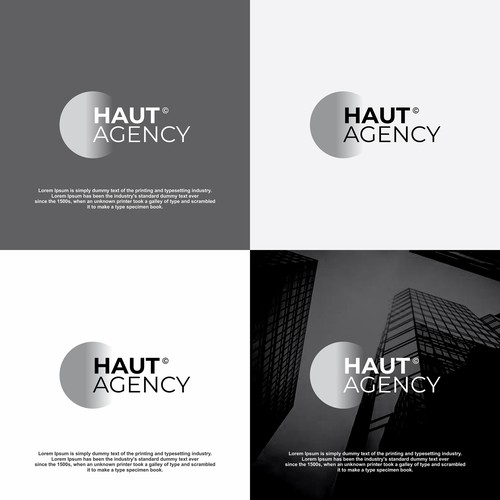 Talent agency logo design Design by StaicyDesign