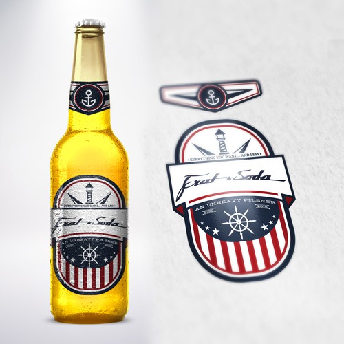 Create a logo for a new breed in light beer - Frat Soda! | Logo design ...