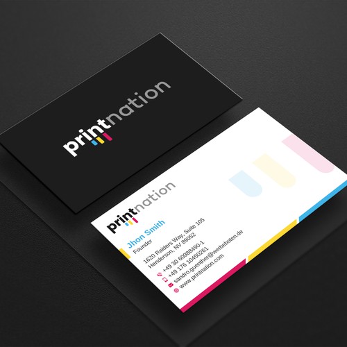 Print Shop Business card template needed Design by Brandmaker artist