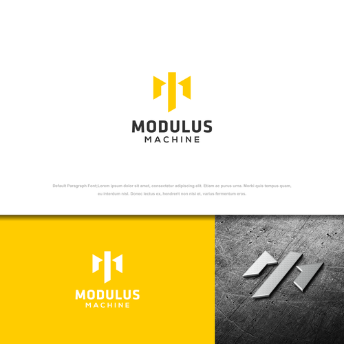 Machine Shop logo that communicates Quality, Dependability, Excellence, Seriousness Ontwerp door nazh