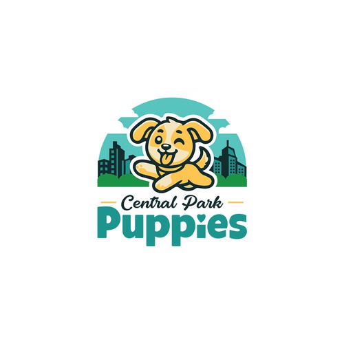 Design a heartfelt, modern logo for a brand that brings families and puppies together. Design by Arif Huda Ir