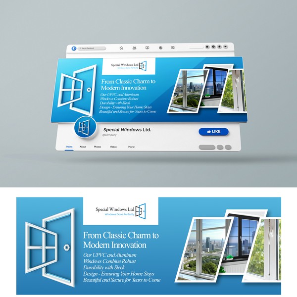 Design by Jarosz titled "FACEBOOK COVER DESIGN"