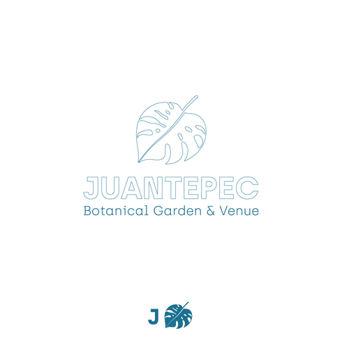 Botanical garden & Venue Logo creation (we would like to use the leaf as a cut out on a steel plaque (with holes in the  Design by Grafico Milano™