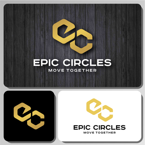 design an 'EPIC' logo for a adventure brand called 'Epic Circles' Design by zen.logo