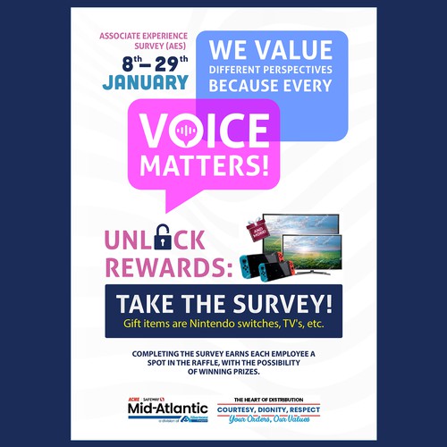 Acme Survey Need 100% Participation Design by Dedi Funda