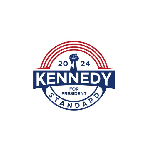 NEW KENNEDY FOR PRESIDENT LOGO (NOW WITH VICE PRESIDENT!) MAKE HISTORY! GET MORE WORK! Design by Novo_ime