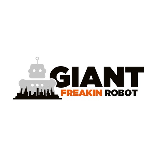 Minimalist, Classy Giant Robot Logo Wanted-ontwerp door TJCD