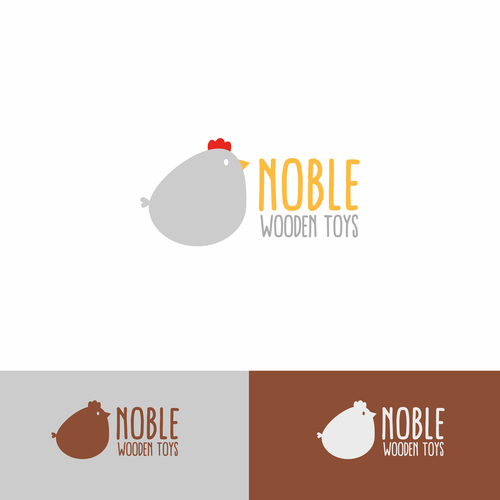 Design a playful new logo for a handmade wooden toy business Diseño de 2K Desain