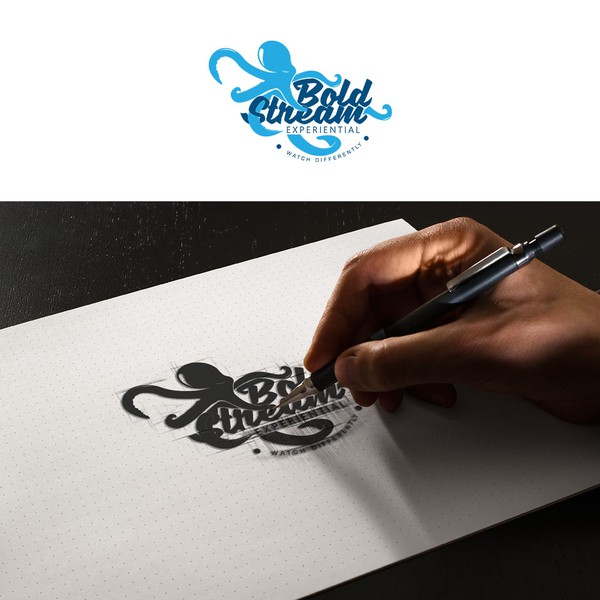 Design by Garagonz titled "Opportunity to create the new brand identity for the future of the OTT broadcast experience"