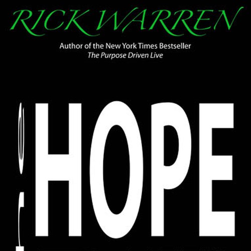 Design Rick Warren's New Book Cover Design réalisé par Margarita Marketing