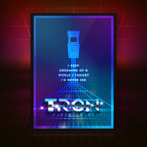 Create your own ‘80s-inspired movie poster! Design by Vivi - Beau