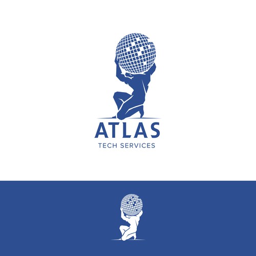 Guaranteed-  Create a logo and branding concept for Atlas Tech Services Design by Alvianks