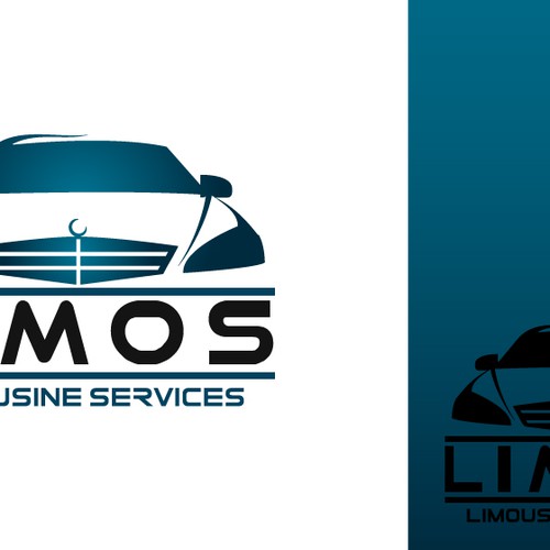 YOUR LUXURIOUS LOGO WITH A LUXURIOUS LIMOUSINE SERVICES Design by Djordje_Ivetic