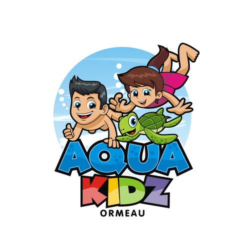 Diseño de Learn to swim for 3 month olds up to squad level swimming. Focus on fun and young children/babies de .m.i.a.