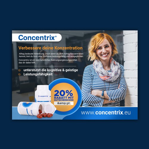 Postcard, flyer or print contest entry by Logicainfo ♥