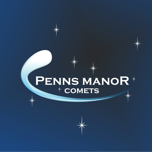 Create a Brand Logo for the 'Penns Manor Comets' with Comet logo! Diseño de Chua_PARK