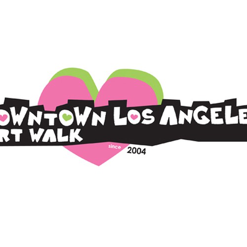 Downtown Los Angeles Art Walk logo contest Design by LEBdesign