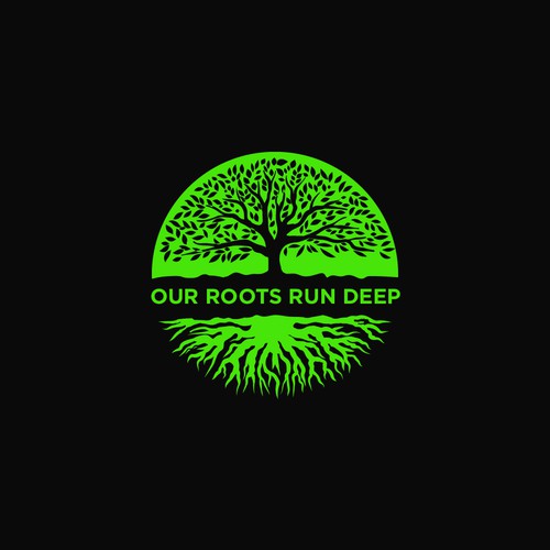 Our Roots Run Deep Illustration Design by Majid.