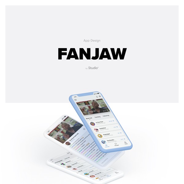 Design by grafenberger titled "Streaming App Design"