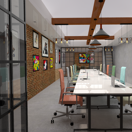 Office design for software development company Design by Gaeah