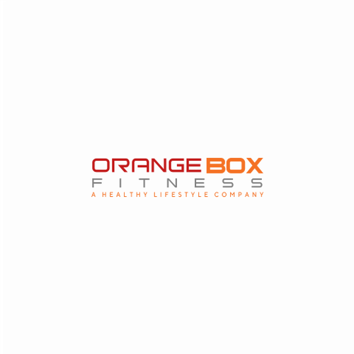 New Orange Box Fitness Logo Design by milstumil