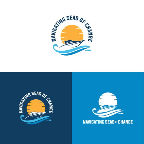 Nautical themed conference logo! Design by nurmaelani