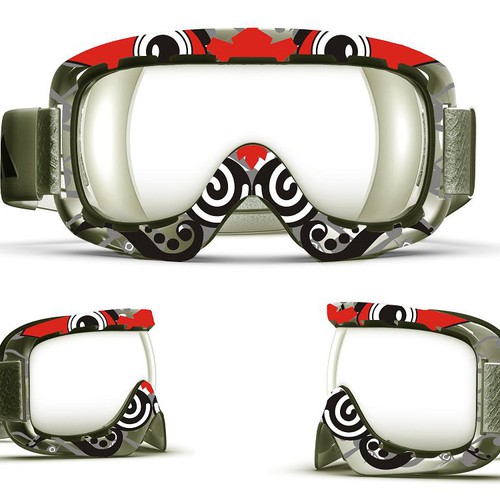 Design adidas goggles for Winter Olympics Ontwerp door aldi