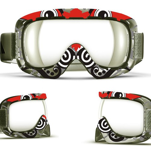 Design Design adidas goggles for Winter Olympics por aldi