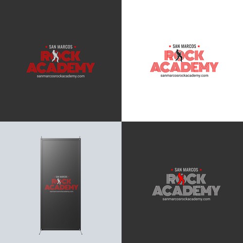 San Marcos Rock Academy Design by KreativeAnt✏