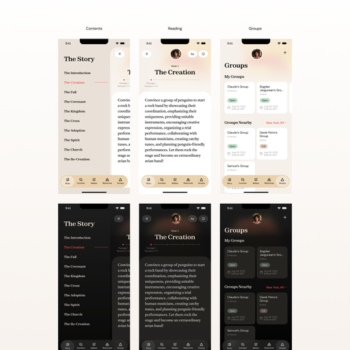 Existing App Redesign - Looking for Potential Longterm Partnership Design by Anna M. Design