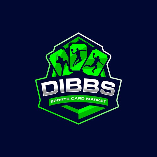 Dibbs - logo for fractional sports card trading market Design by REVOLTZ Studio