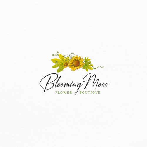 Floral Boutique Logo Design by camells dsgn