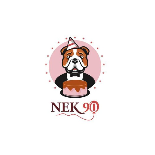 90th Birthday logo Design by Erickjosh