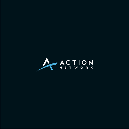 action logo design