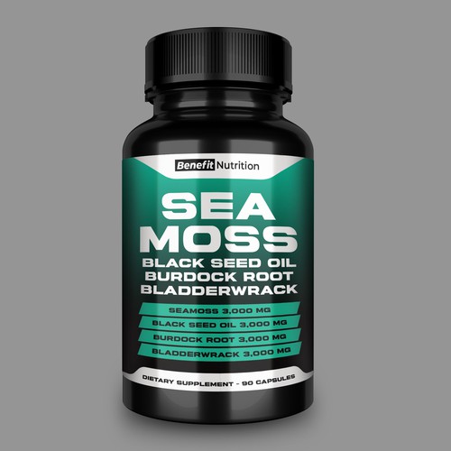 Concept Design For Supplement - Front Label Design by Dj Saifee