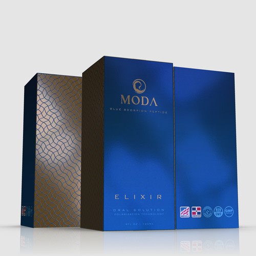 MODA - Luxury, lifestyle packaging design. Réalisé par — P R E M I U M —