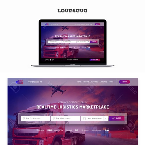 Home Page Website Design Design by ELF911