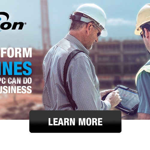 Create eye catching banner ads for the latest rugged tablet pcs! Design by Sven Jorgen