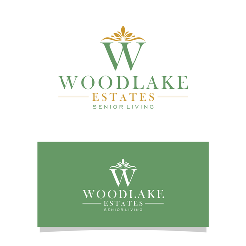 Create an Iconic Logo for Our Senior Living Community - Woodlake Estates Senior Living Design by DeSaFeART