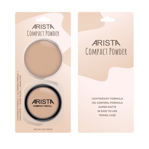 Arista Compact Powder Design by malabari