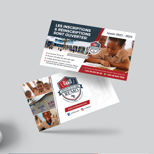 Design a classy flyer for an effective school rebranding & enrollment program Design by vcreatived