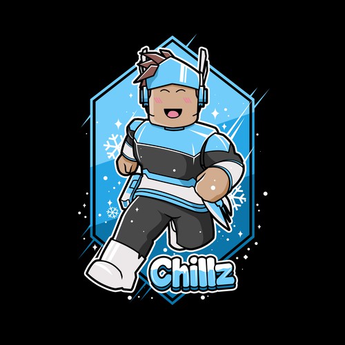 T-shirt design for a roblox content creator 100% creativity, concurso Camisa