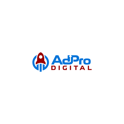 AdPro Digital - Logo for Digital Marketing Agency Design by -[ WizArt ]-